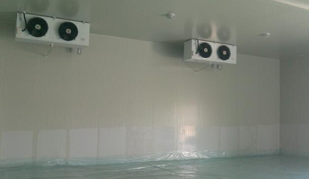 低溫奶制品冷藏庫(kù)建設(shè)完工調(diào)試中